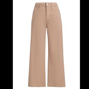 Paige Anessa Wide-Leg Pants TAN